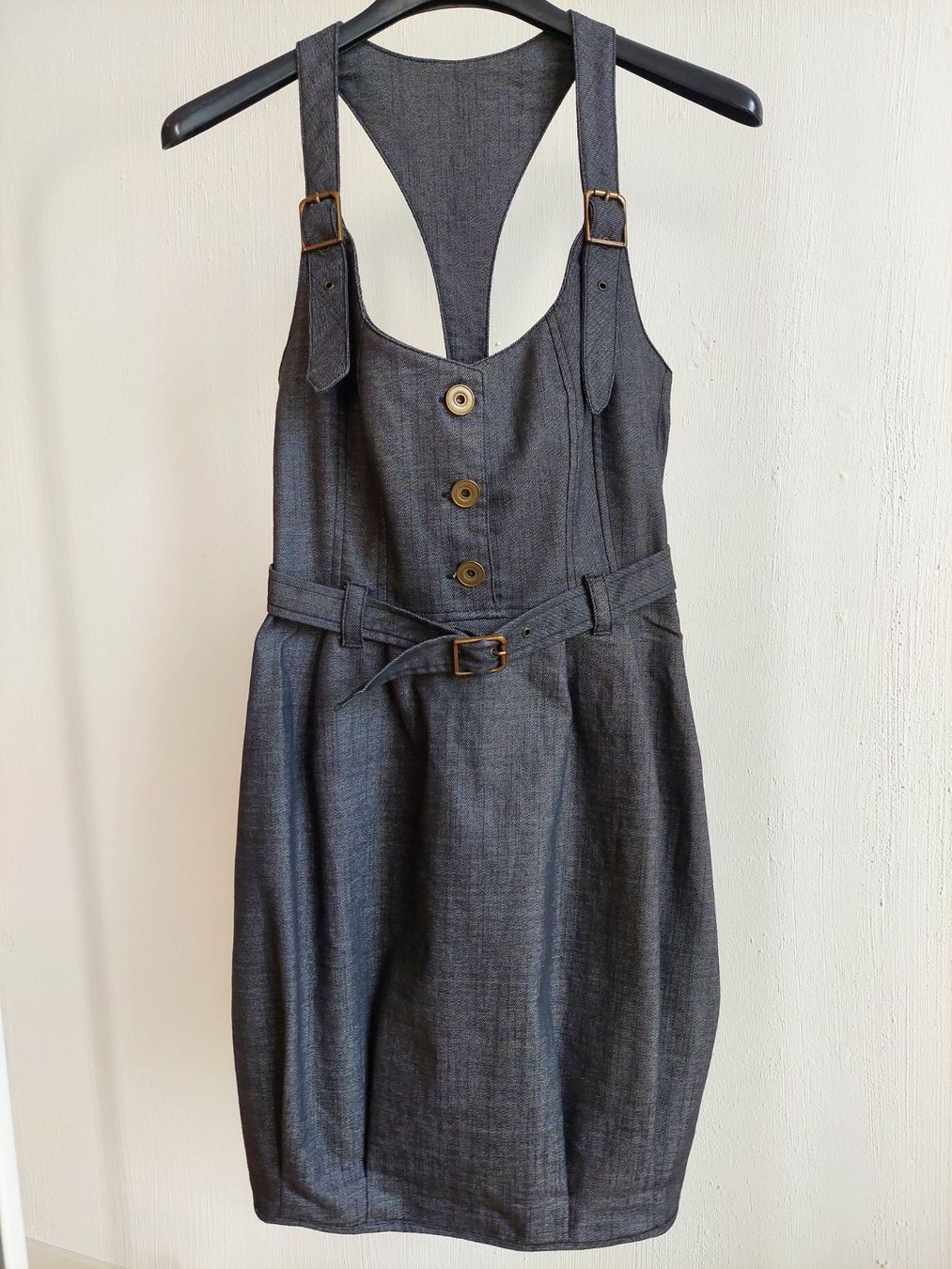 Vestiti: Jeans Kleid, dunkelgrau, Gr. 36, Saint André – Nuovo (secondo la descrizione) da Sursee venduto da juliia_725