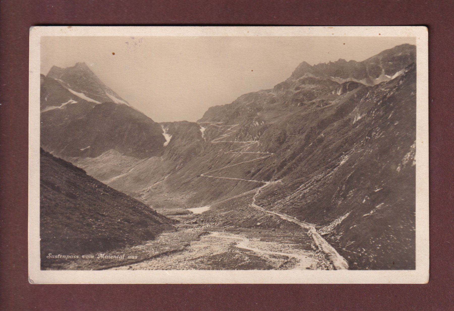 Cartes postales: SUSTENPASS vom Maiental aus – D'occasion à Pully par nicecards-shop