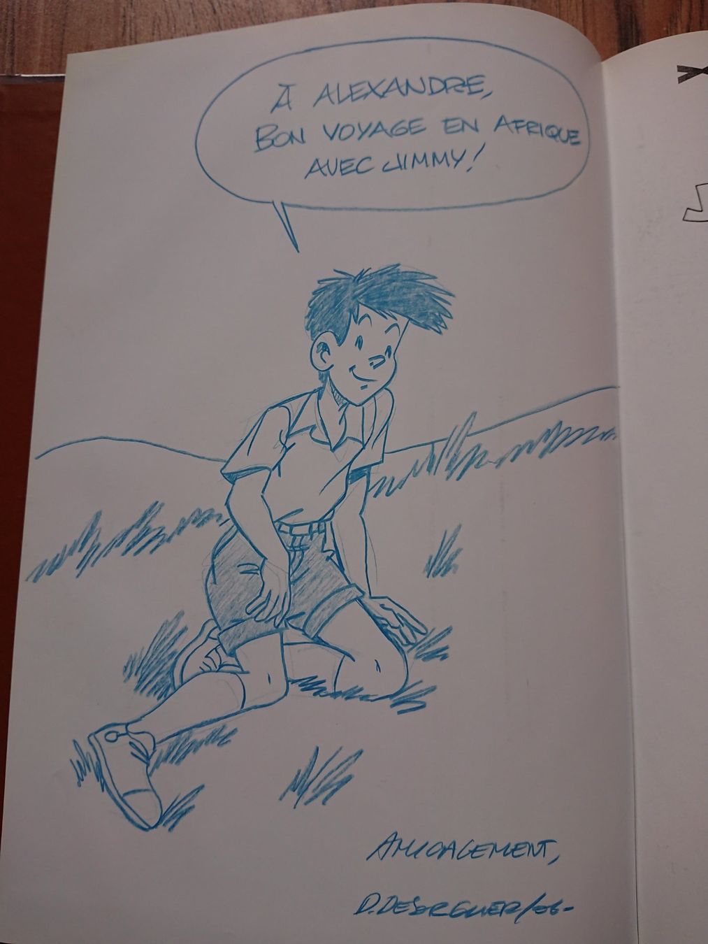 Fumetti: Jimmy Tousseul 3 Dédicacée Desorgher – Usato da Farvagny-le-Grand venduto da LaCaverne 1
