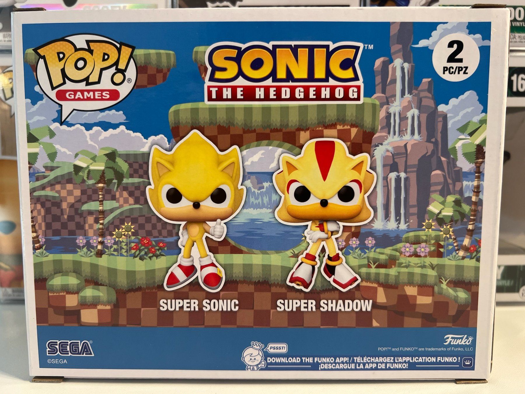 Funko Figuren: Funko POP! Sonic the Hedgehog Super Sonic & Super Shadow Lim – Neu und originalverpackt aus Le Mouret von perfectbijou 2