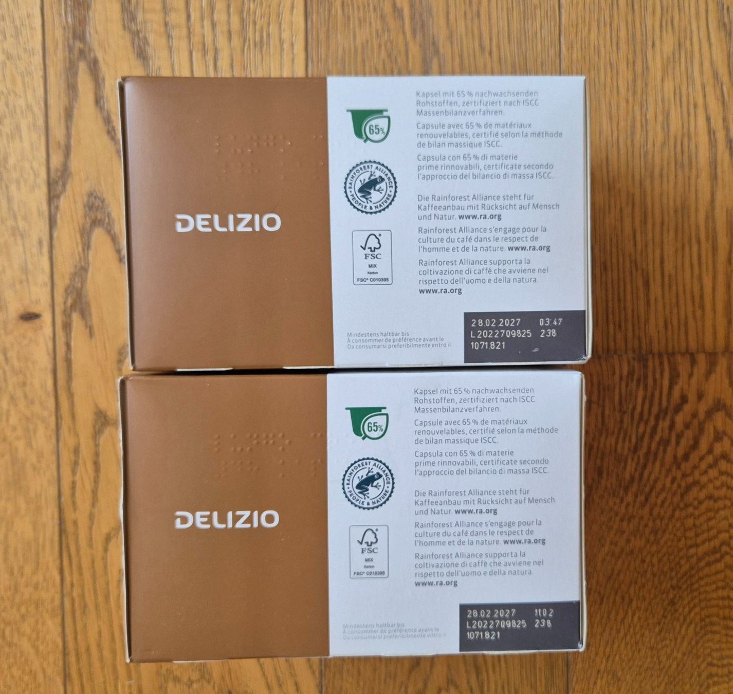 Delizio Cibi & Specialità: DELIZIO Kaffeekapseln Lungo 4 Sorten neu – Nuovo e nell'imballaggio originale da Aadorf venduto da Merlin111 2