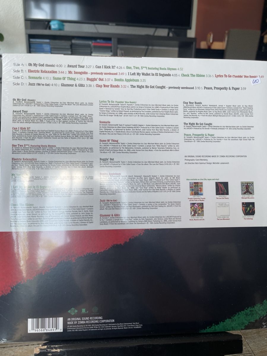 Dischi in vinile: Tribe Called Quest / Hits rarities & Remixes – Nuovo e nell'imballaggio originale da Dagmersellen venduto da stonefinger 1