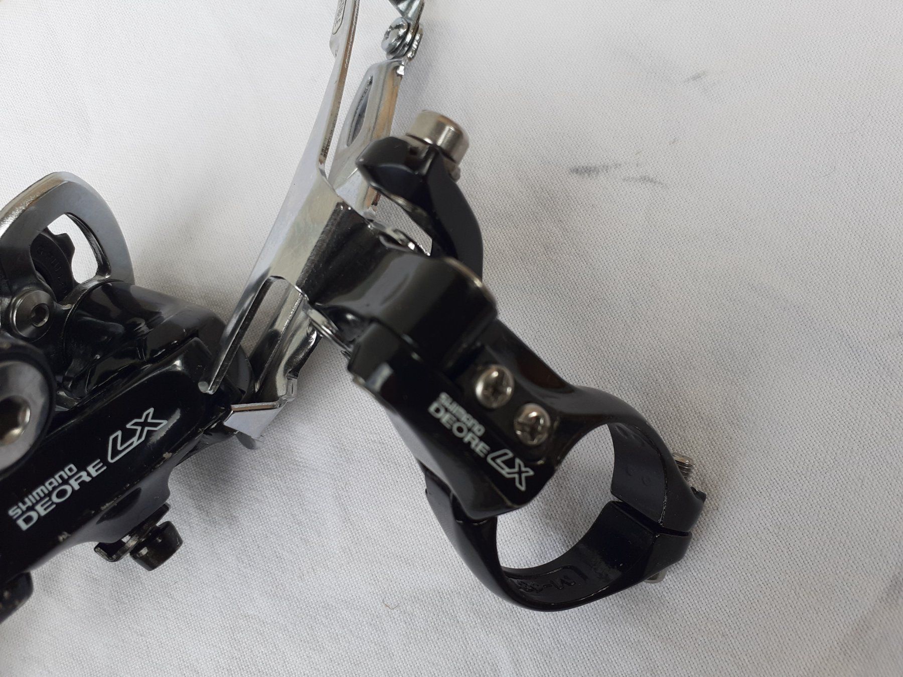 Shimano Ersatzteile: Retro Shimano Deore LX Wechsel plus Umwerfer – Gebraucht aus Cazis von Lucio05 7