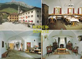 Splügen - Posthotel Bodenhaus (4 Ansichten) /aw
