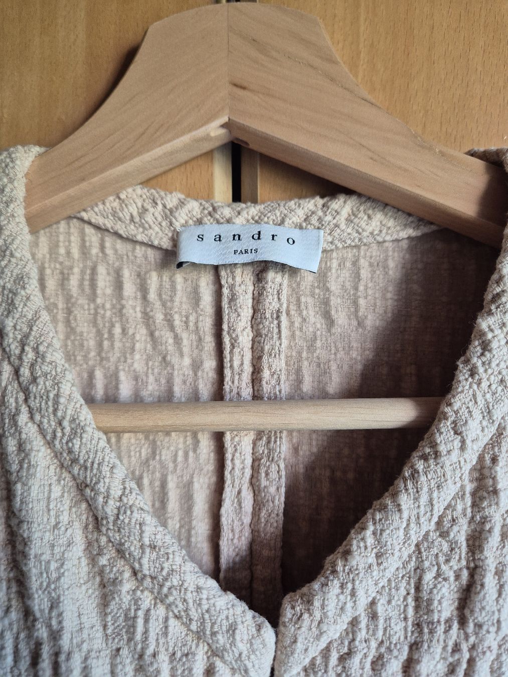 Sandro Vestiti: Sandro Beige Midi/Mini Dress – Nuovo (secondo la descrizione) da Pfeffingen venduto da Elegant_trend 7