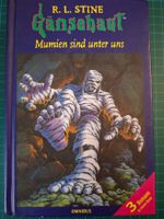 R.L. Stine Gänsehaut Mumien sind unter uns 3 Romane 48ch