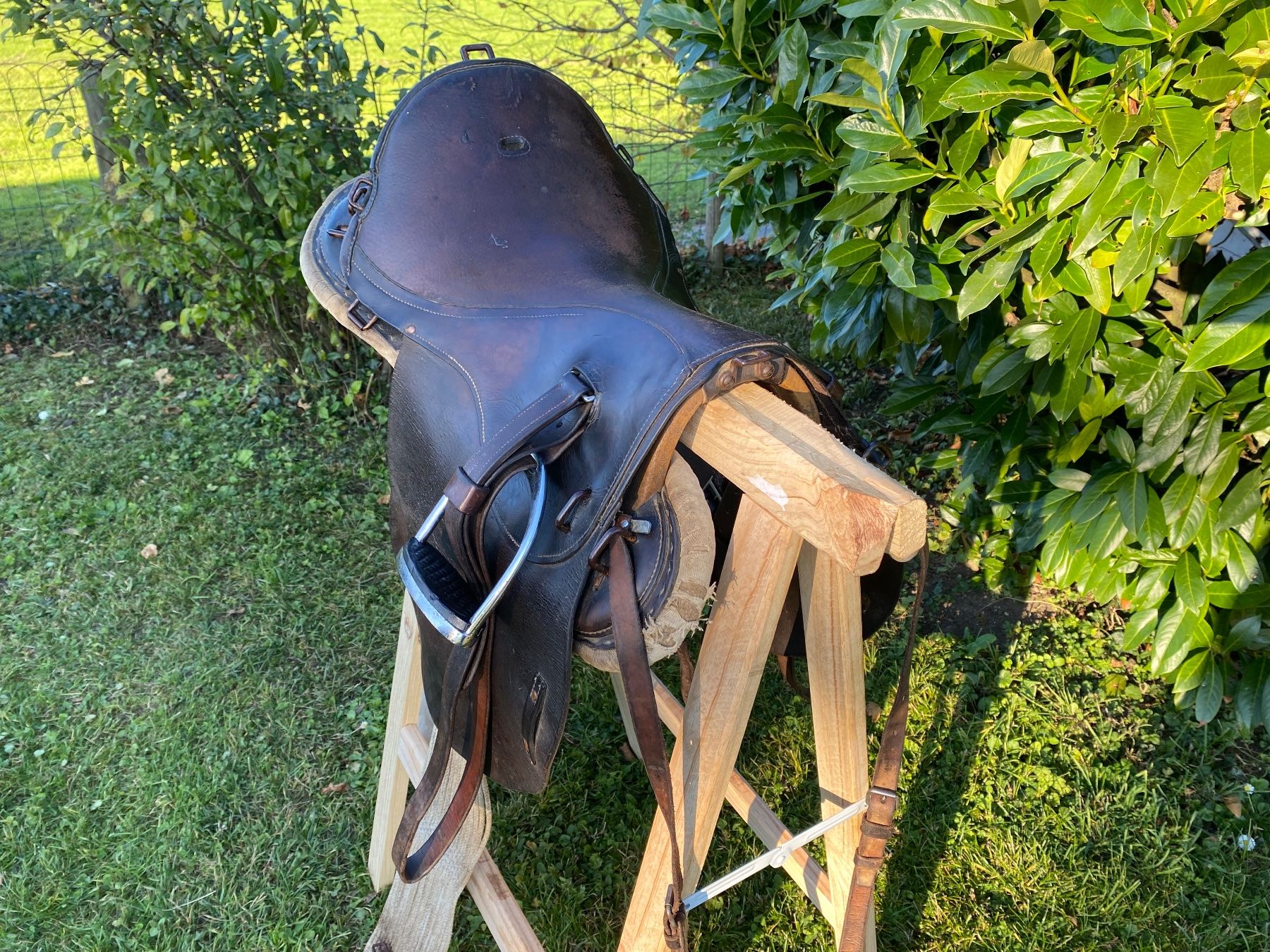 Selle & Accessori: Schweizer Militär Kavallerie Sattel – Usato da Feldbach venduto da Fea1 5