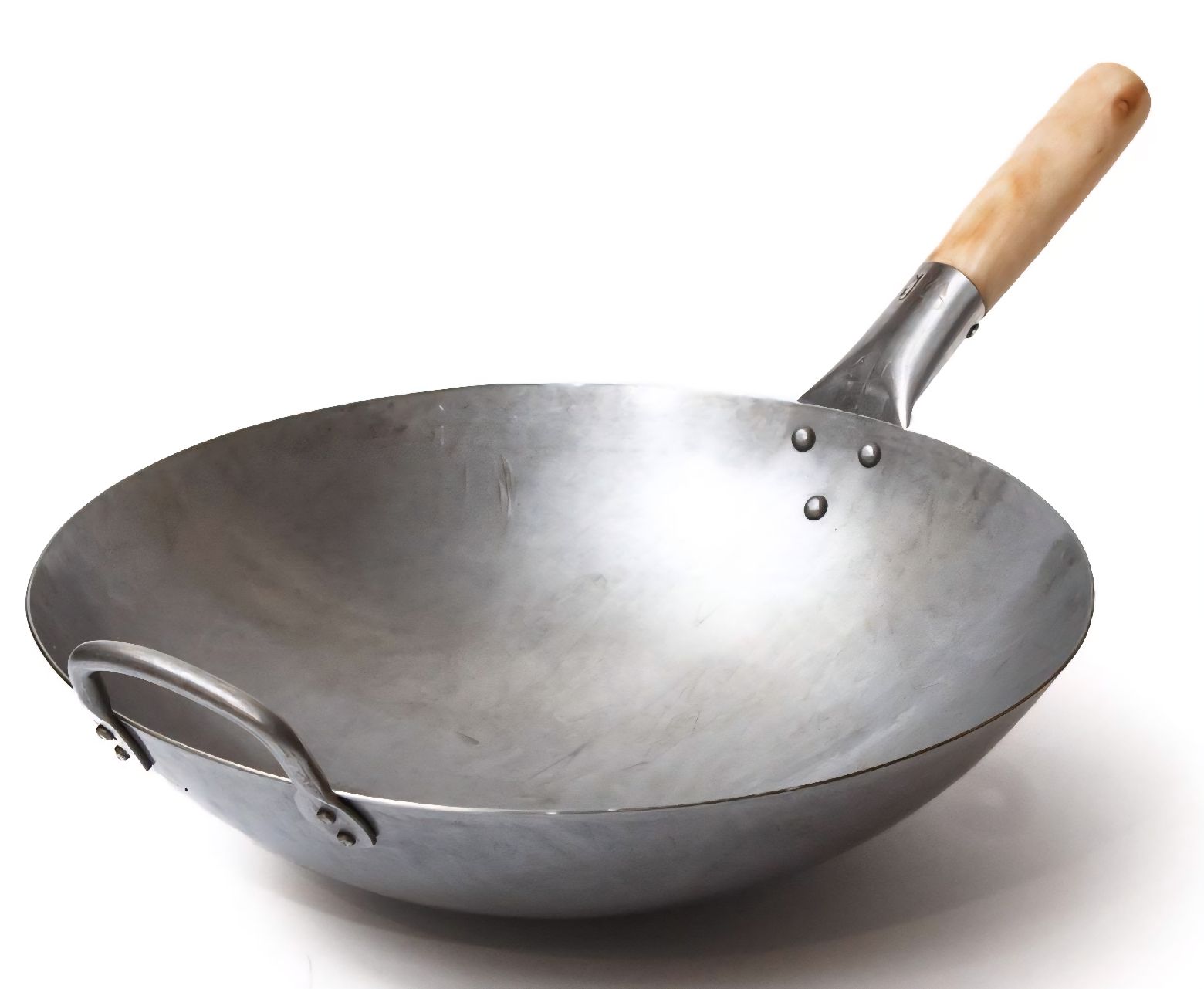 Padelle: Handgehämmerter Wok – Nuovo e nell'imballaggio originale da Bern venduto da helfer. 1