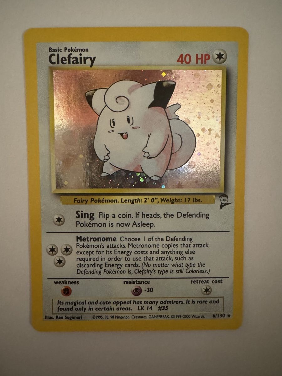 Pokémon Carte collezionabili: Pokémon Karte Clefairy – Nuovo (secondo la descrizione) da Aarau Rohr venduto da mic_d6nr