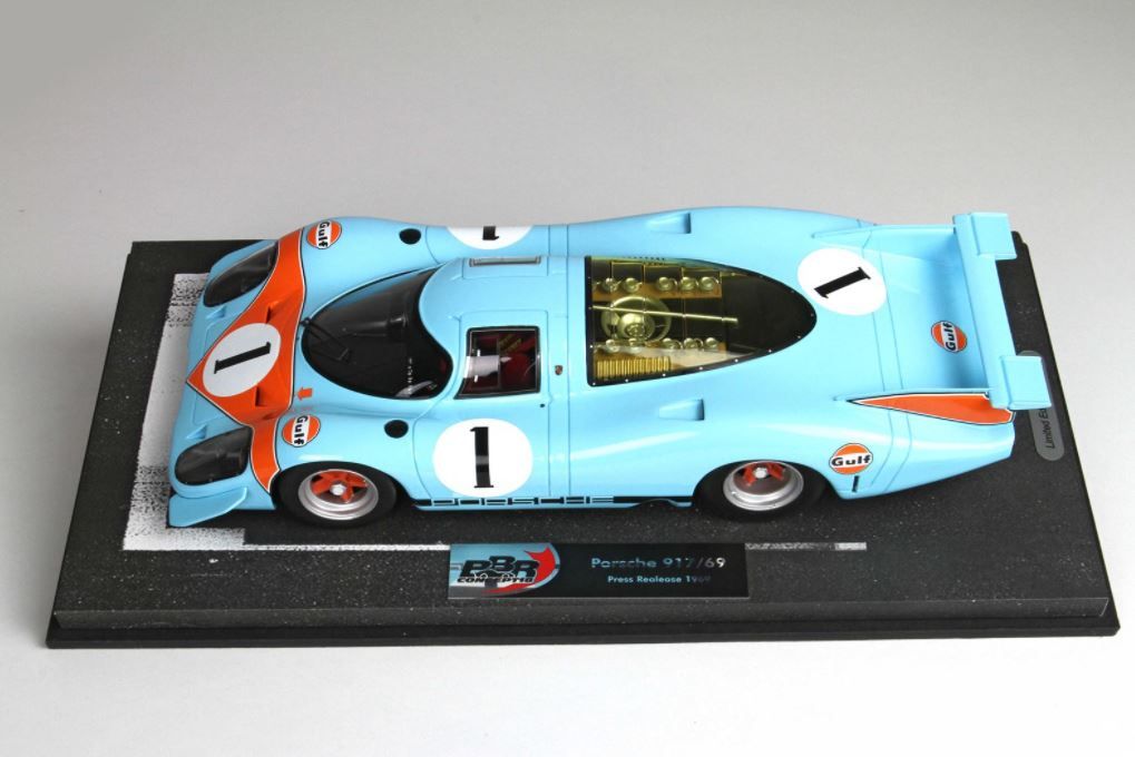 BBR Models Modellini d'auto: 1:18 BBR - Porsche 917 LH no. 1 – Nuovo e nell'imballaggio originale da Tübach venduto da BonnevilleMotors 1