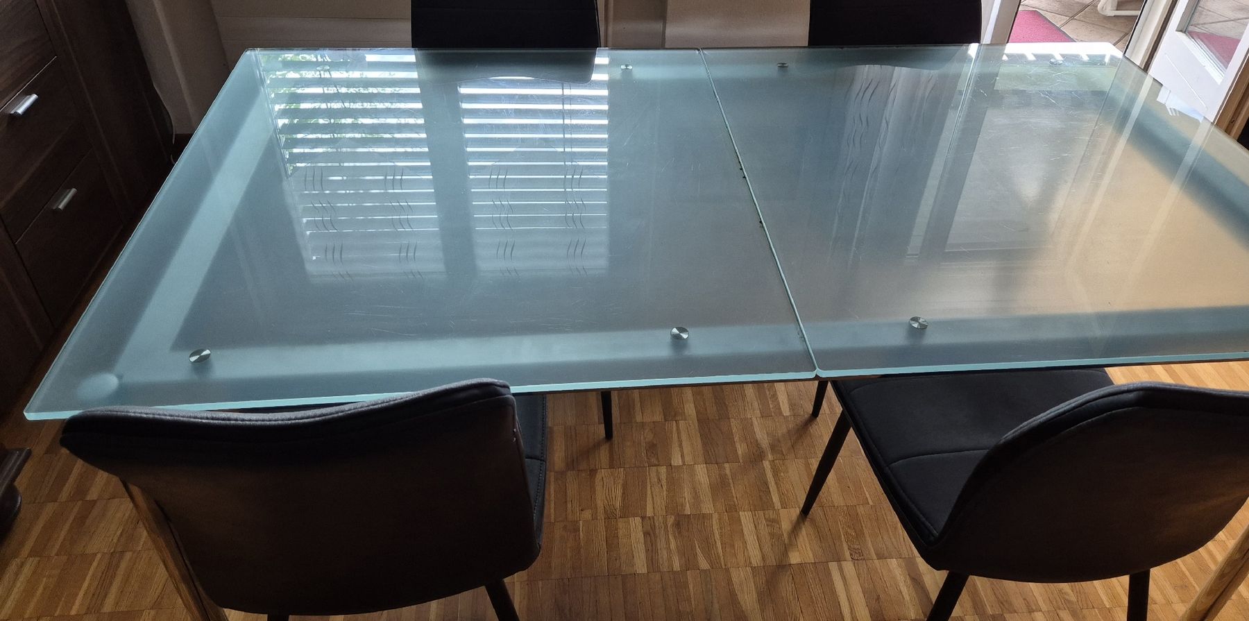 Tables: Esstisch Glastisch – D'occasion à Jona par Novalis1 2