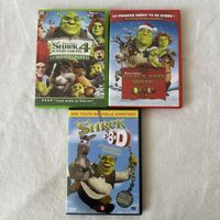Lot de 3 DVD DreamWorks Shrek films et aventures