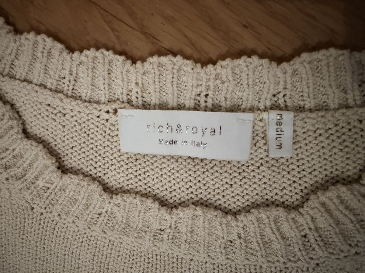 Maglioni & Felpe: Wunderschöner gehäkelter Pullover für Damen – Nuovo (secondo la descrizione) da Zollikerberg venduto da tho_kj7v 1