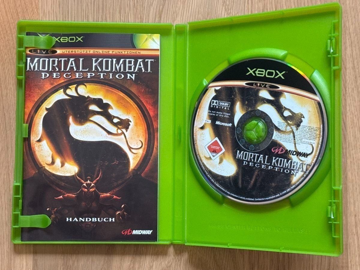 Giochi: Mortal Kombat Deception - CIB - Xbox – Usato da Uster venduto da GamesAndStuff 2