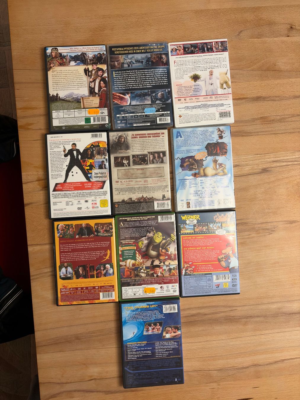 Tutti i DVDs: 10er Pack Kinder DVD – Usato da Hombrechtikon venduto da Dokmasa 1