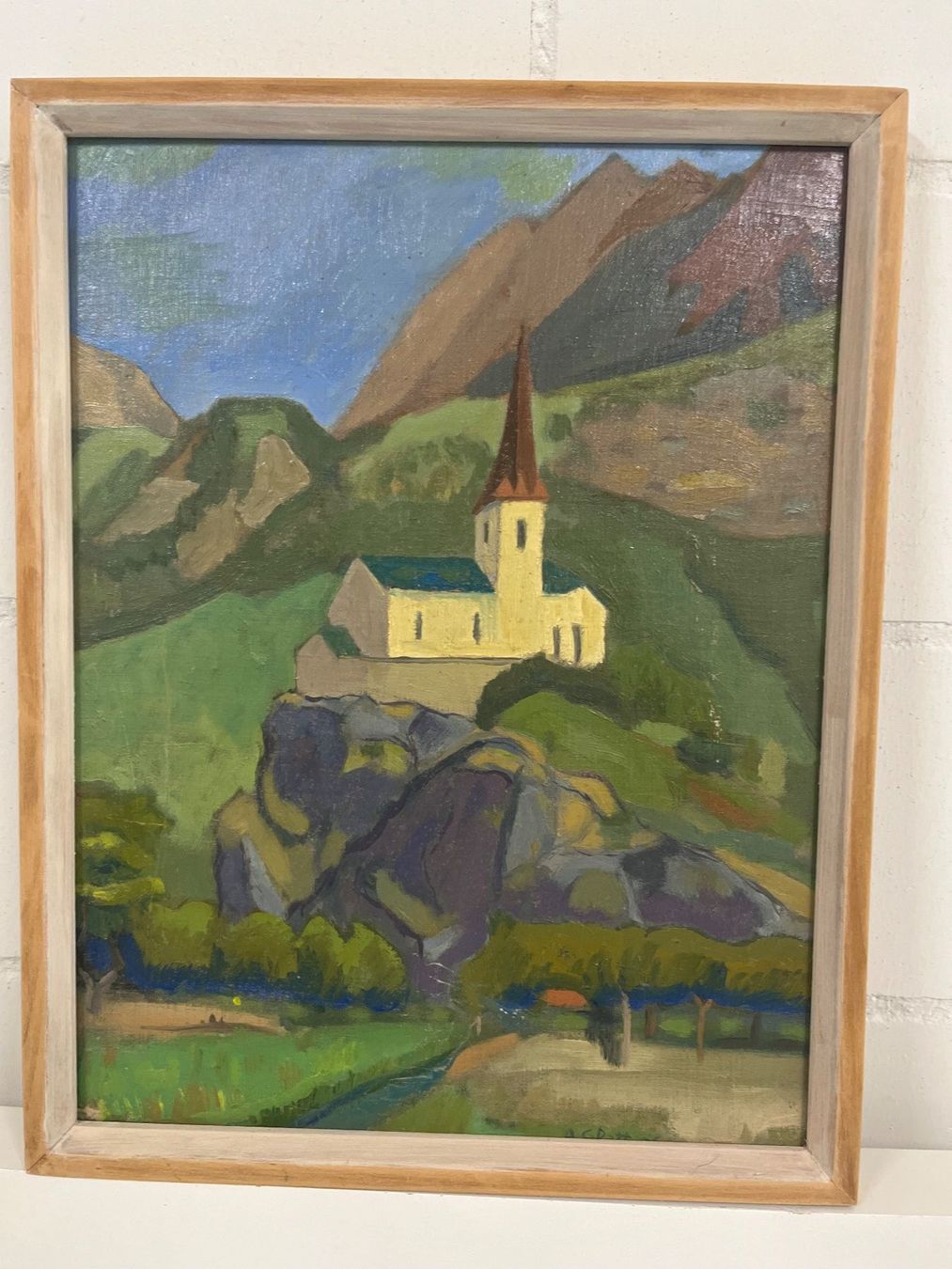 Gemälde: Adolf Glatt (1899- 1984) Original Gemälde – Gebraucht aus Basel von PAUL_ART