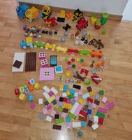 Grosses Duplo Set mit Tieren, Figuren, Lastwagen usw.
