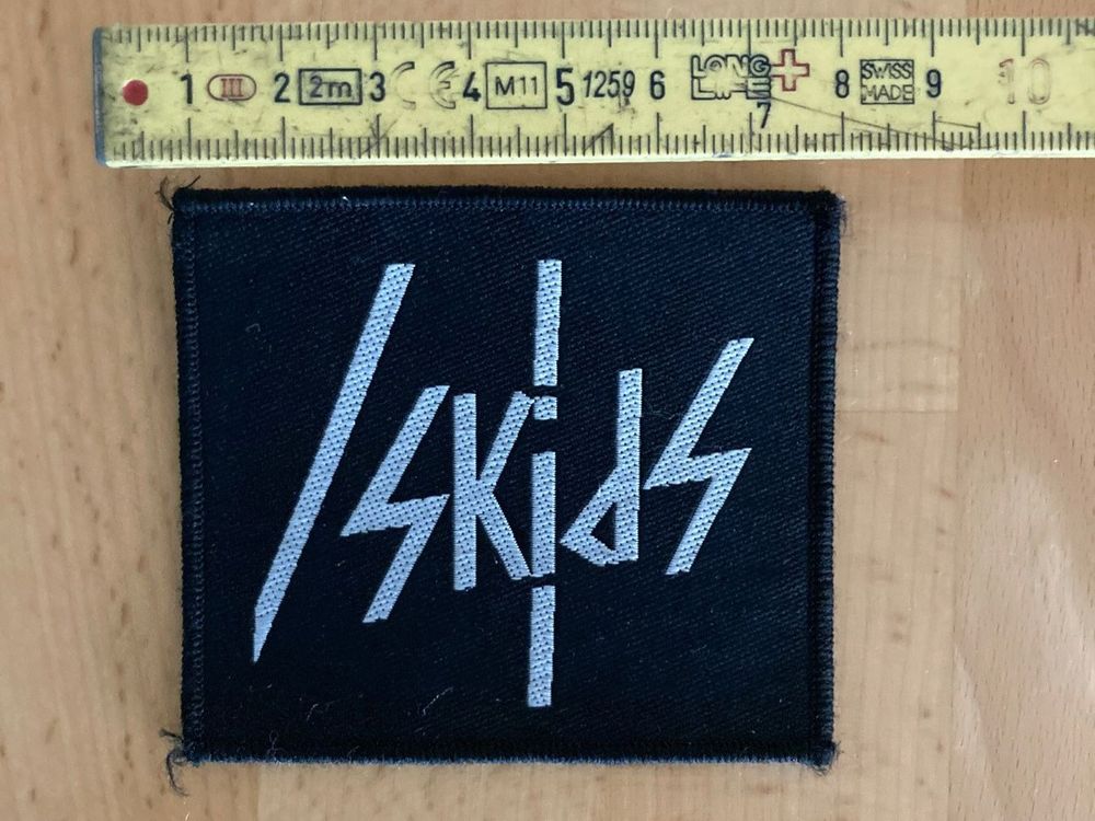The Skids Patch Sticker Aufnäher Metal Rock Band (Neu (gemäss ...