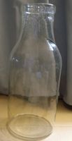 Retro Milchflasche aus Glas, Vintage Look, Dekoidee!