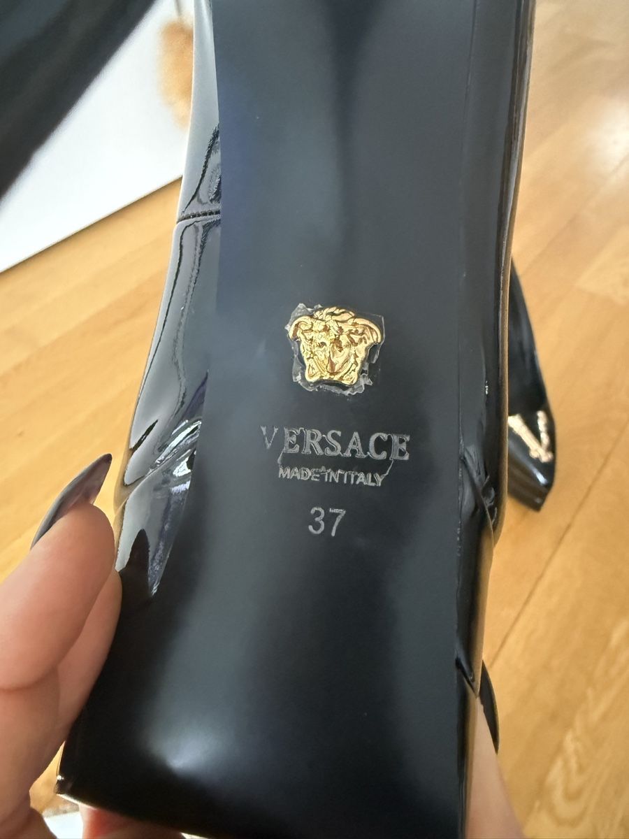 Versace Scarpe da uomo: Black Versace Platform Pumps, Size 37, New Condition! – Nuovo (secondo la descrizione) da Erlenbach ZH venduto da Kristina1985 4