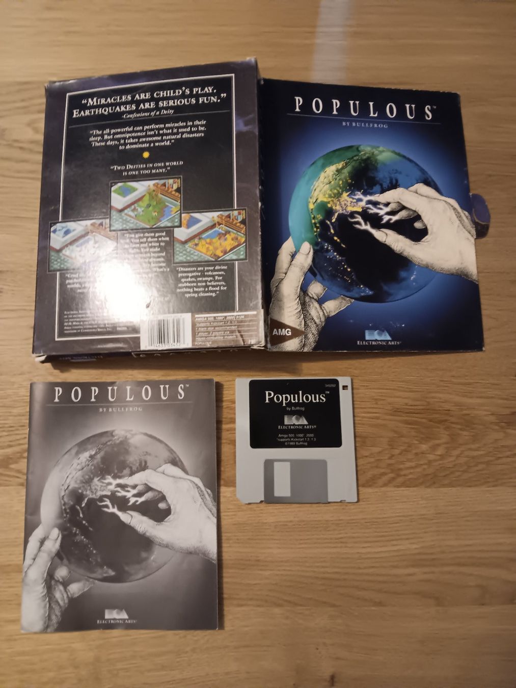 Commodore PCs: Amiga Klassiker Populous – Gebraucht aus Beringen von Beringen75 1