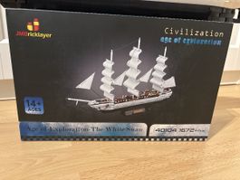 JMB Schiff Bausatz The White Swan 1672 Teile Lego Kompatibel