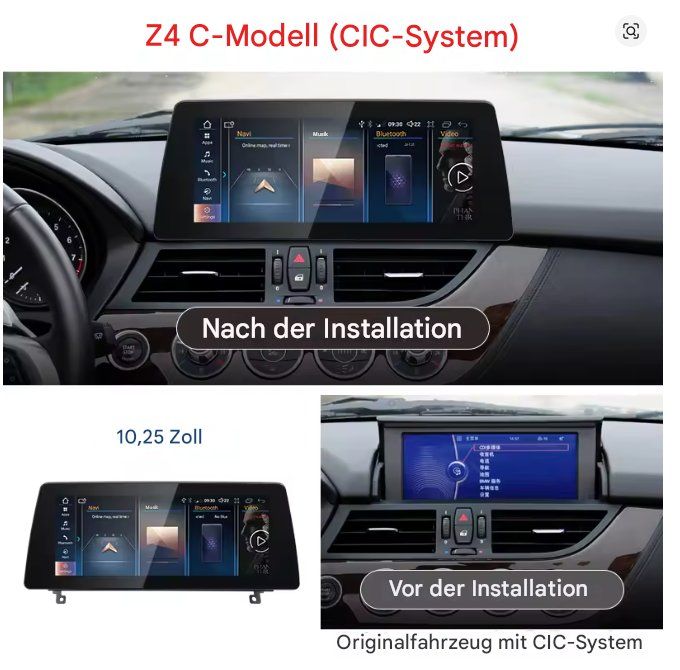 Multimediaplayer & Streamer: Upgrade BMW Z4 E85/E86/E89 Multimedia System GPS – Neu und originalverpackt aus Chur von shop.chur 7