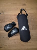 Adidas Boxset Speed 50 Boxhandschuhe und 4kg Boxsack schwarz