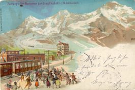 Jungfraubahn   BE        um  1 9 0 0