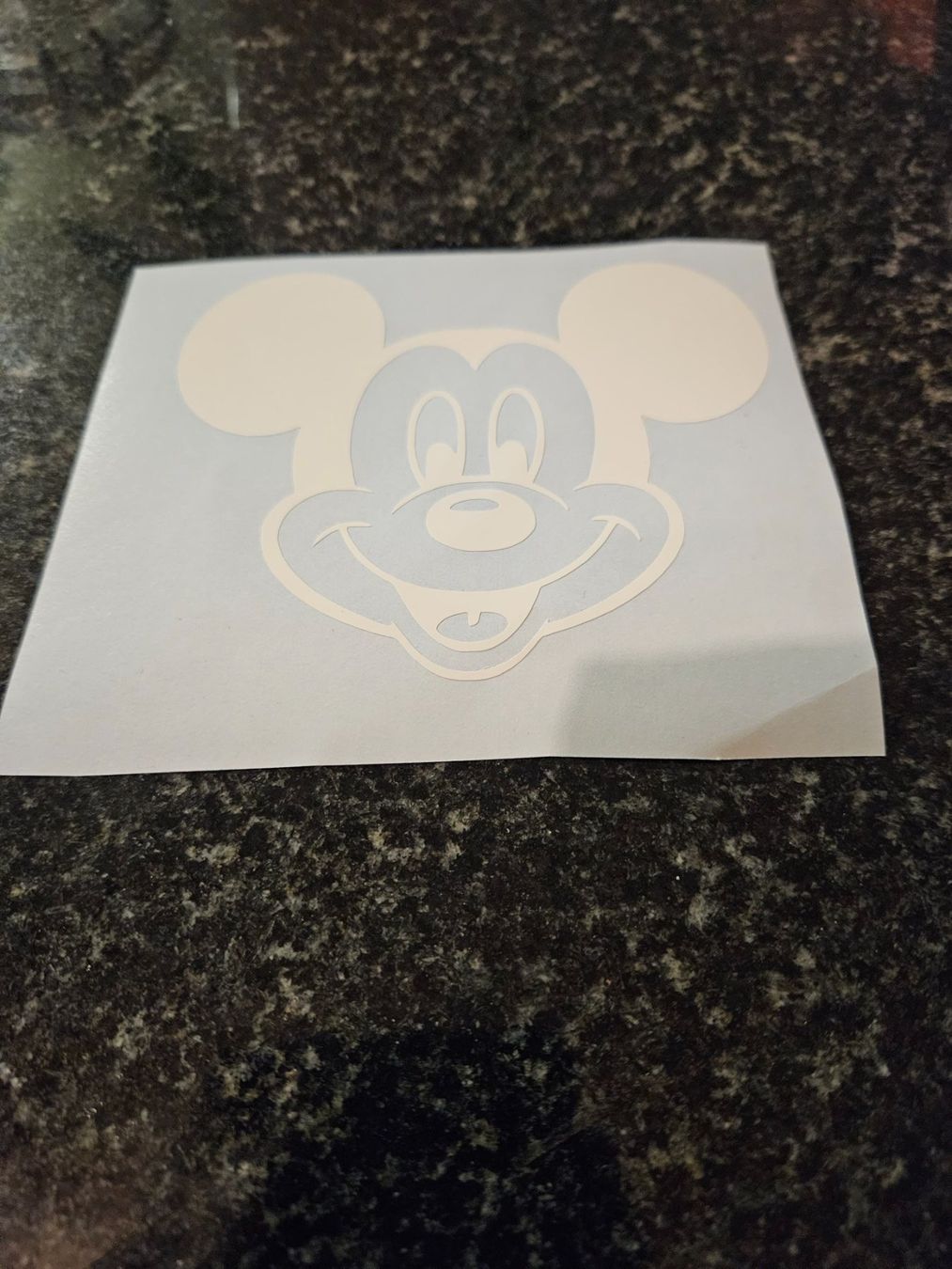 Sticker: Mickey Mouse Aufkleber in weiss – Nuovo e nell'imballaggio originale da Regensdorf venduto da Mischa88