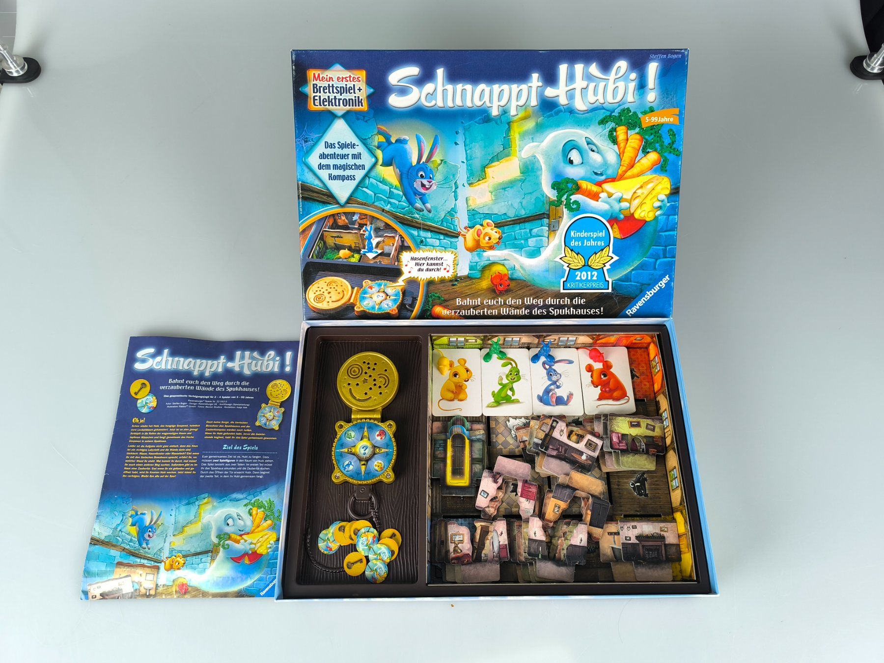 Ravensburger Giochi: Schnappt Hubi! Ravensburger elektronisches Brettspiel – Usato da Rüti ZH venduto da Restwert_Rueti_ZH