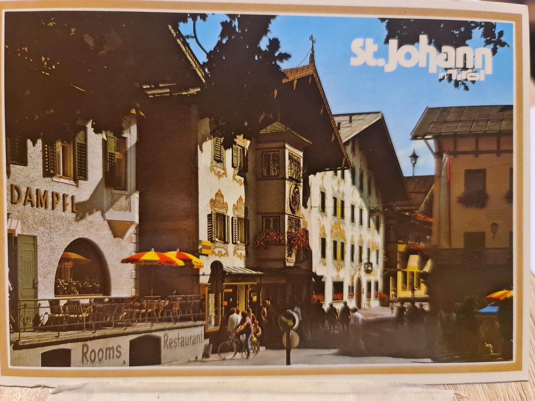 Cartoline postali: Ansichtskarte St.Johann Tirol – Usato da Dintikon venduto da Vexi