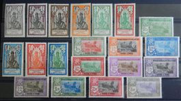 Französisch Indien ex. Kat. 84-102 * 1929