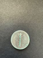 USA Mercury Dime 10 Cents Silbermünze gebraucht