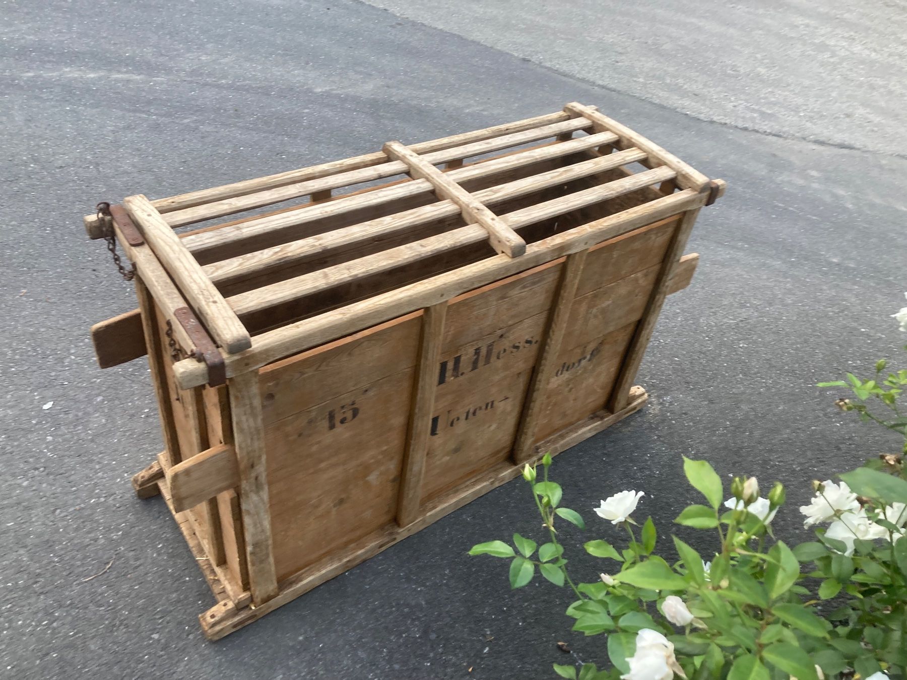 Transportkisten: Antike Holzkiste – Gebraucht aus Uetendorf von reu_99v8 1