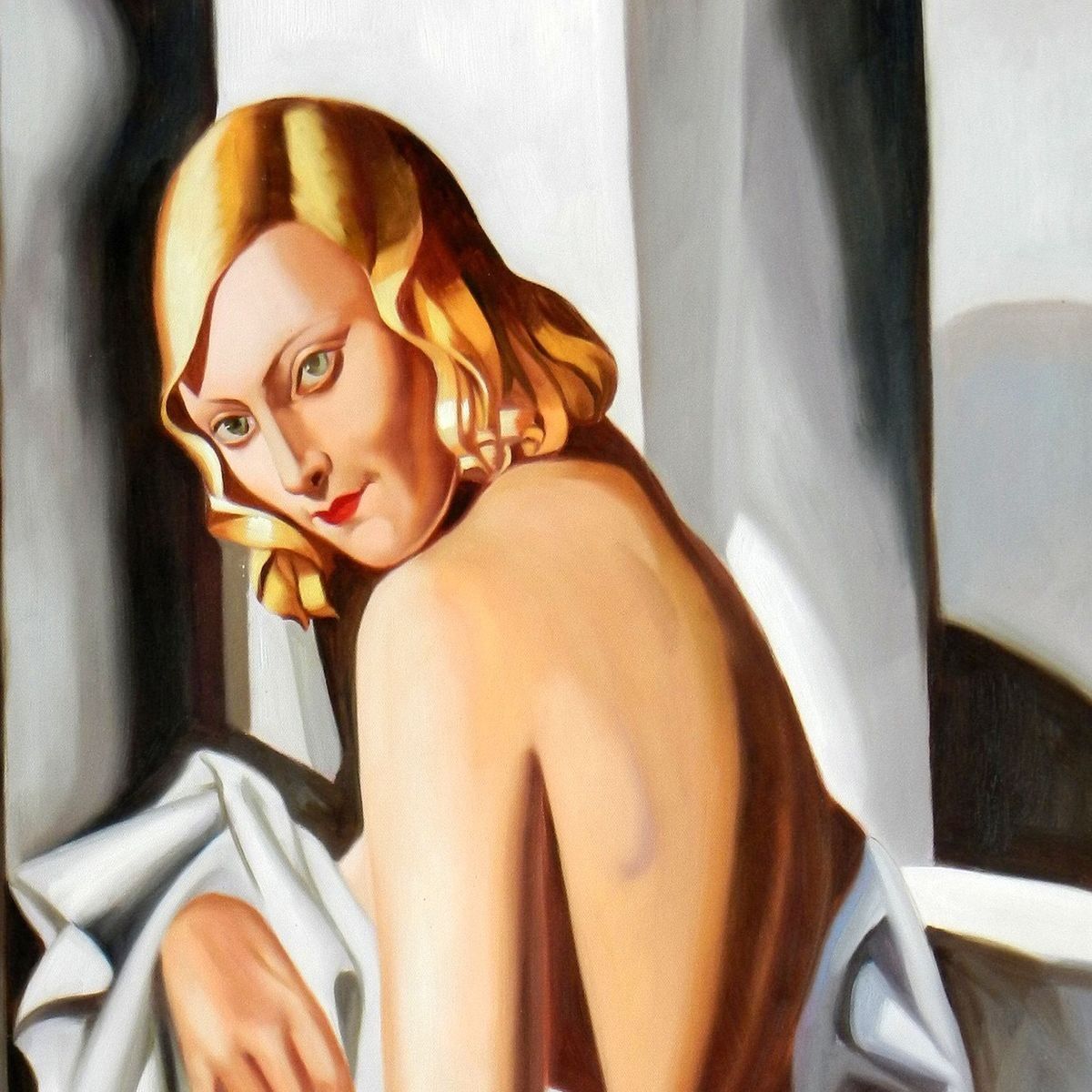 Reproduktionen & Neuware: Homage to Lempicka Marjorie Ferry – Neu (gemäss Beschreibung) aus Larnaca von KunstDepot24 3