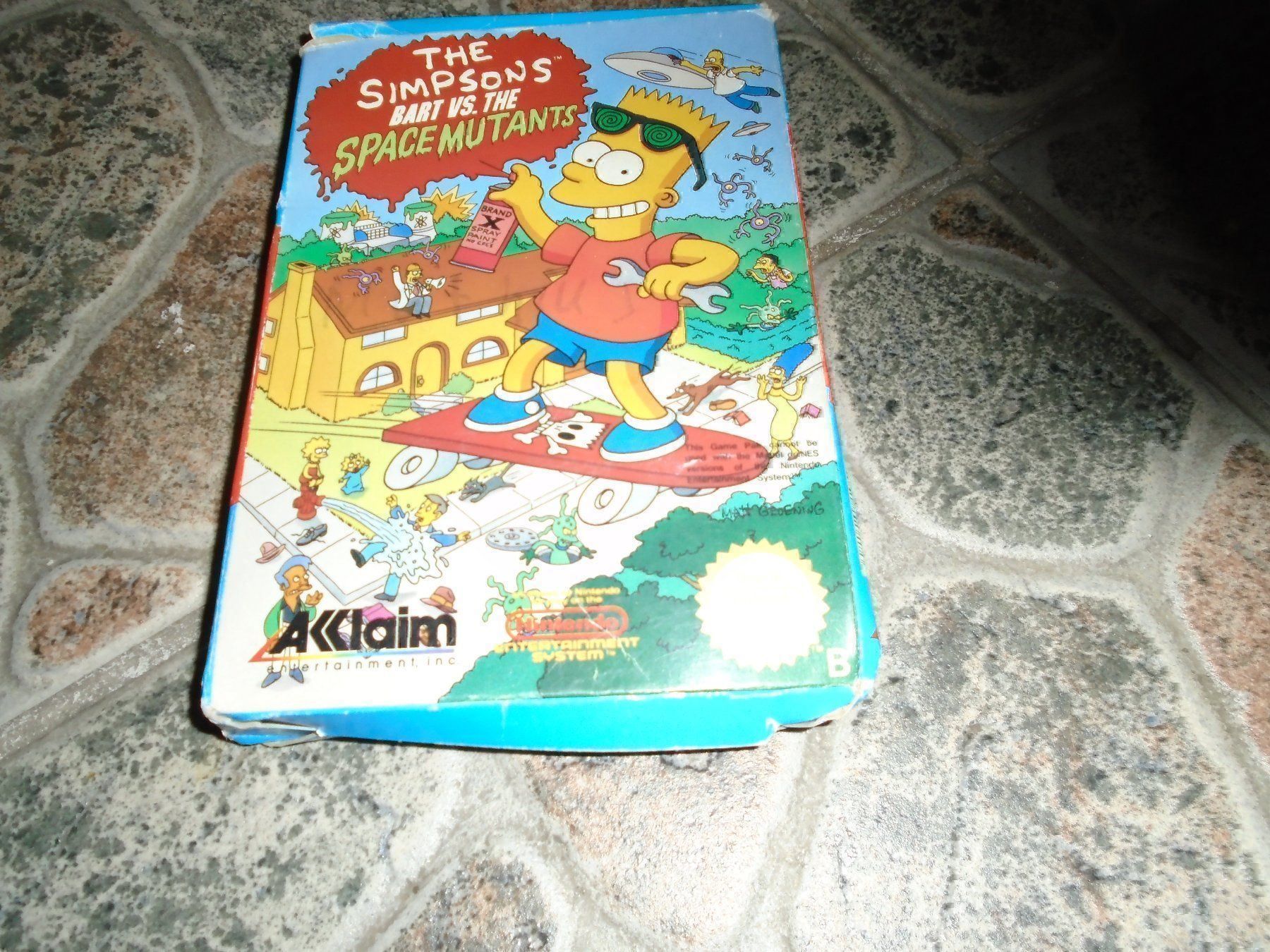 Giochi: Simpsons Space Mutants NES + SCHACHTEL – Usato da Olten venduto da Disc-Ausverkauf