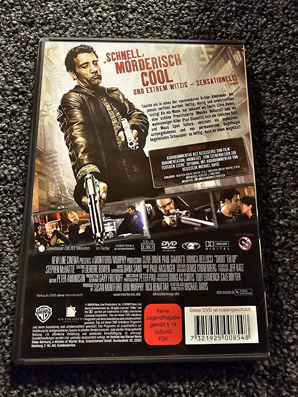 Tutti i DVDs: Shoot 'Em Up (21399) – Usato da Ruswil venduto da jan_bxl5 1