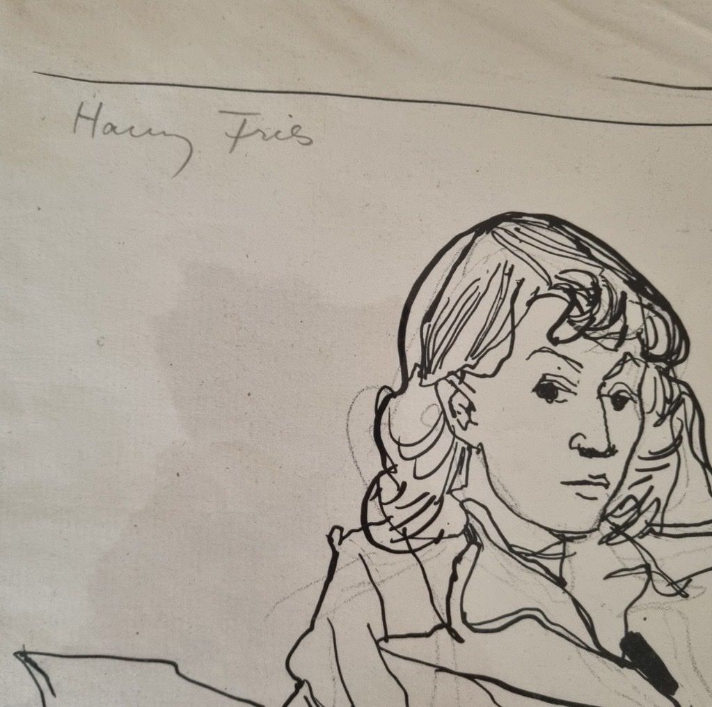 Grafica & Litografie: Hanny Fries, handsigniert – Usato da Rain venduto da Pic-Ass 2