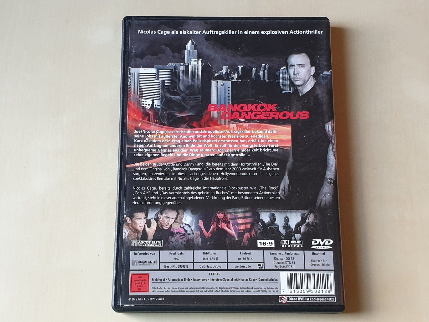 Alle DVDs: Bangkok Dangerous – Gebraucht aus Stansstad von collectorsshop 1