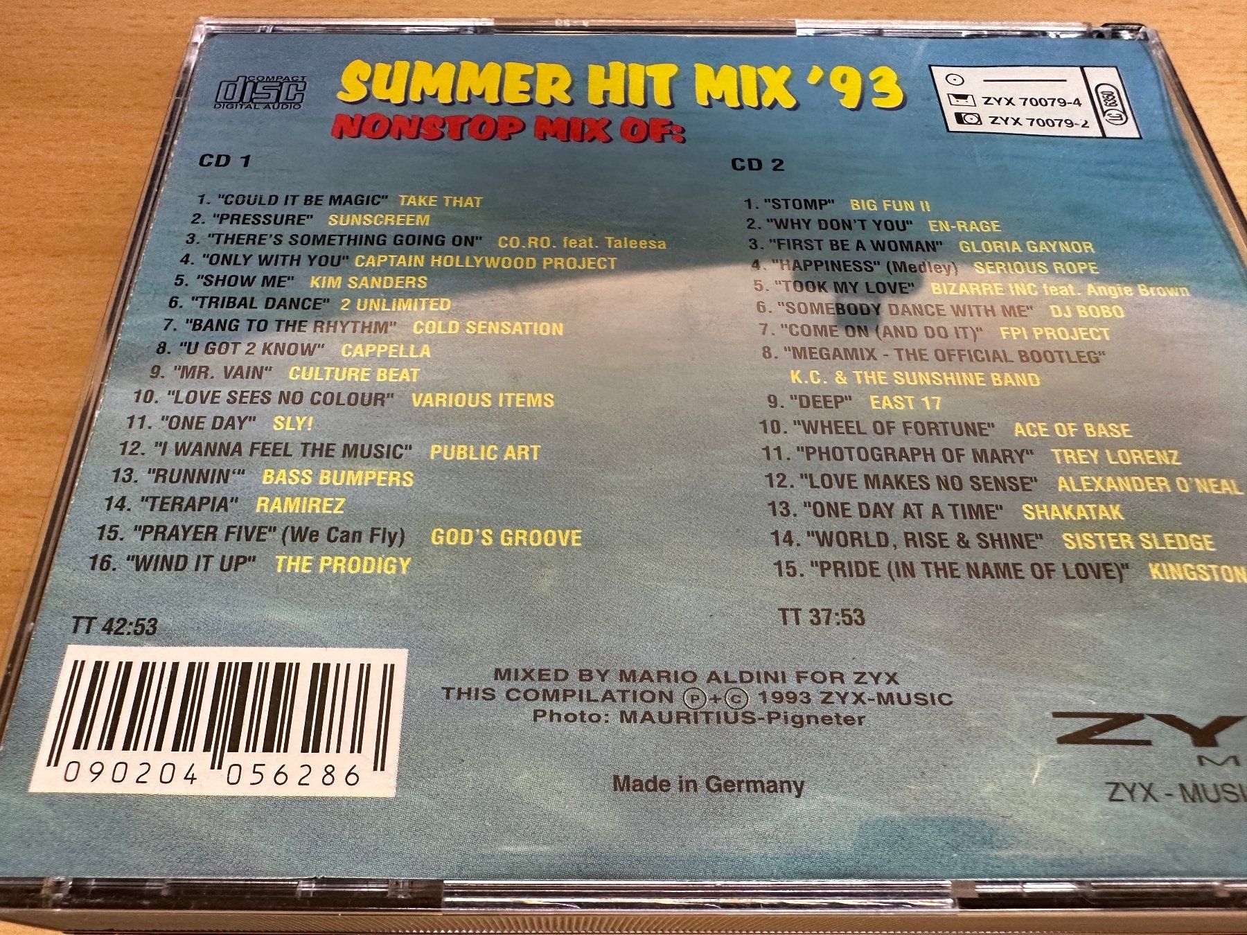 CDs: Various – Summer Hit Mix '93 - 2 CD – Gebraucht aus Rikon im Tösstal von Alpenmutz 1