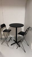 IKEA STENSELE Bartisch + 2x FRANKLIN Barhocker