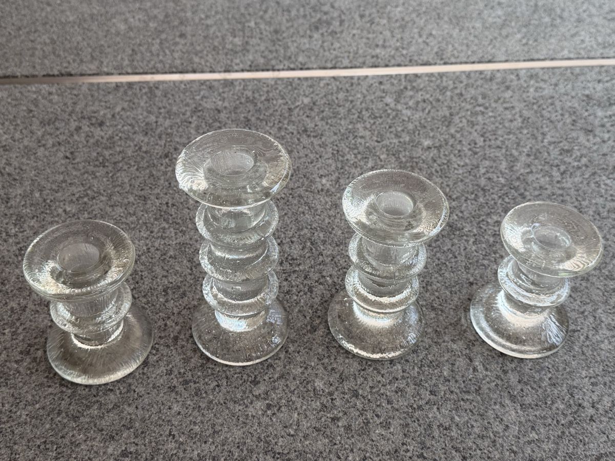 Iittala Portacandele: Vintage ittala Design Kerzenständer set 4 stk – Usato da Deitingen venduto da Himhip
