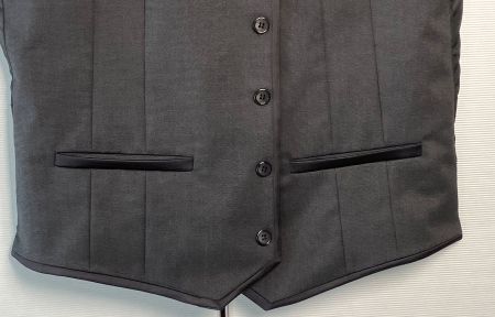 Gilet schwarz, 52, zeitlos-edel, für den Top-Mann mit Stil !