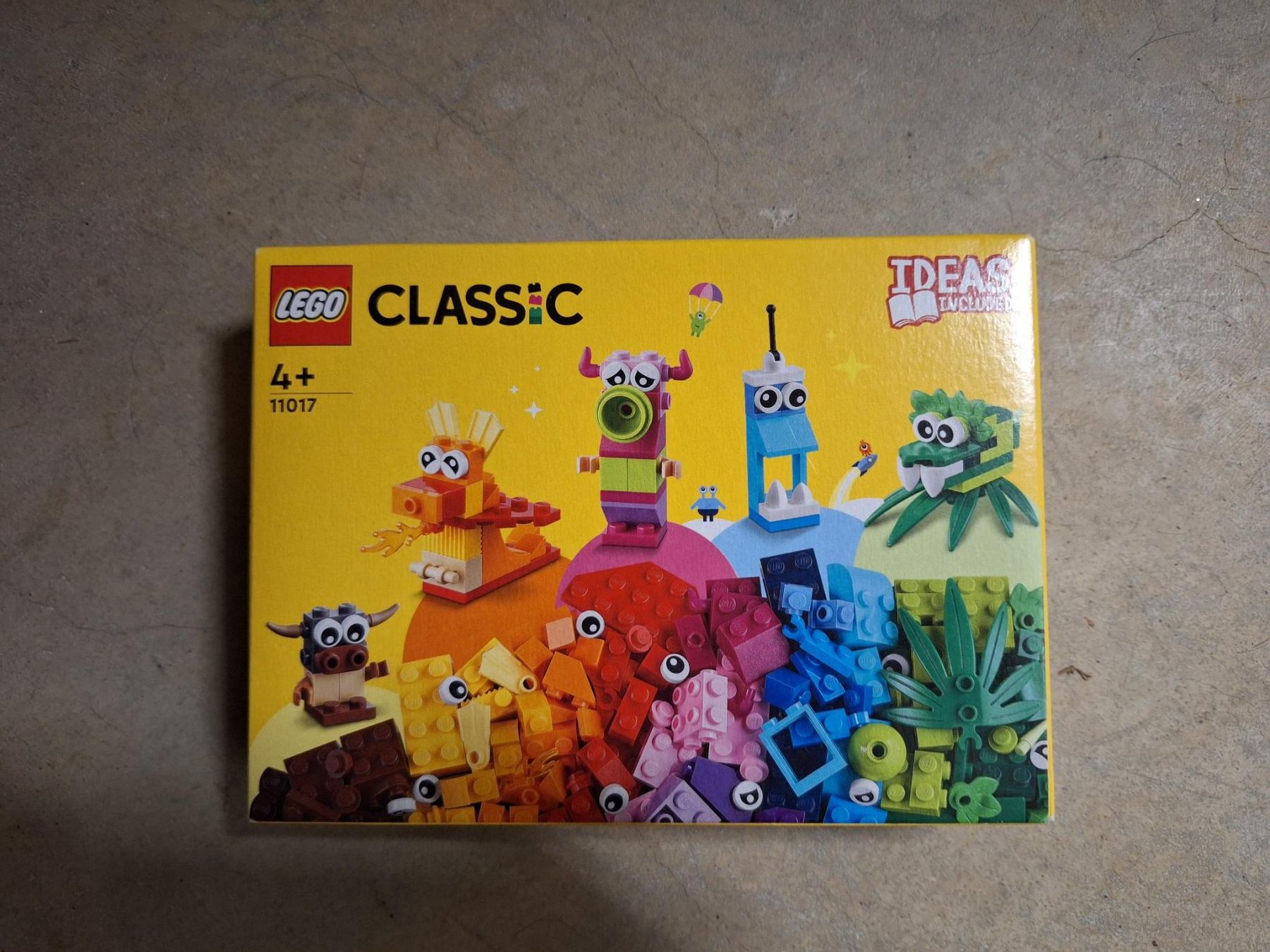 Lego Spielzeuge: Lego Classic 11017 Creative Monsters – Neu und originalverpackt aus Düdingen von Miwoo