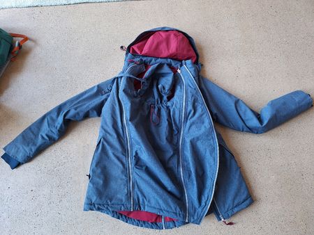 Mamalila Tragejacke dunkelblau Grösse XS (entspricht eher S)