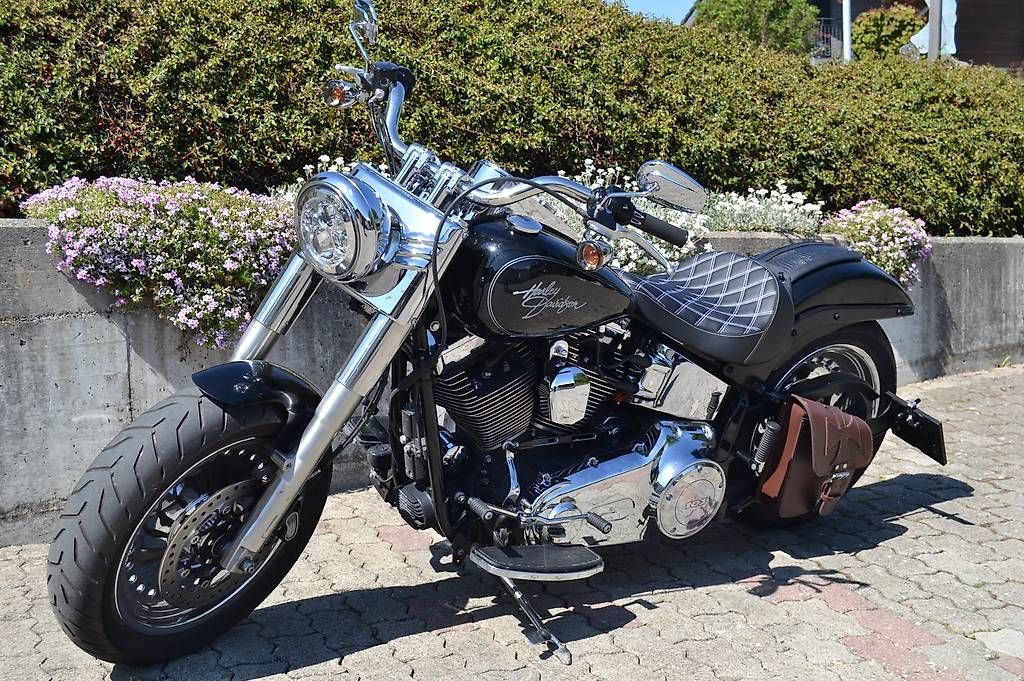 Chopper:  Harley Fat Boy Custom 103 ABS 2016 Austausch möglich – Usato da La Tour de Trème venduto da Dom50 1