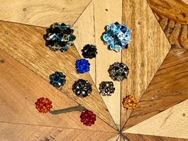 Glitzernde Schmuck-Kristallkugeln, neu