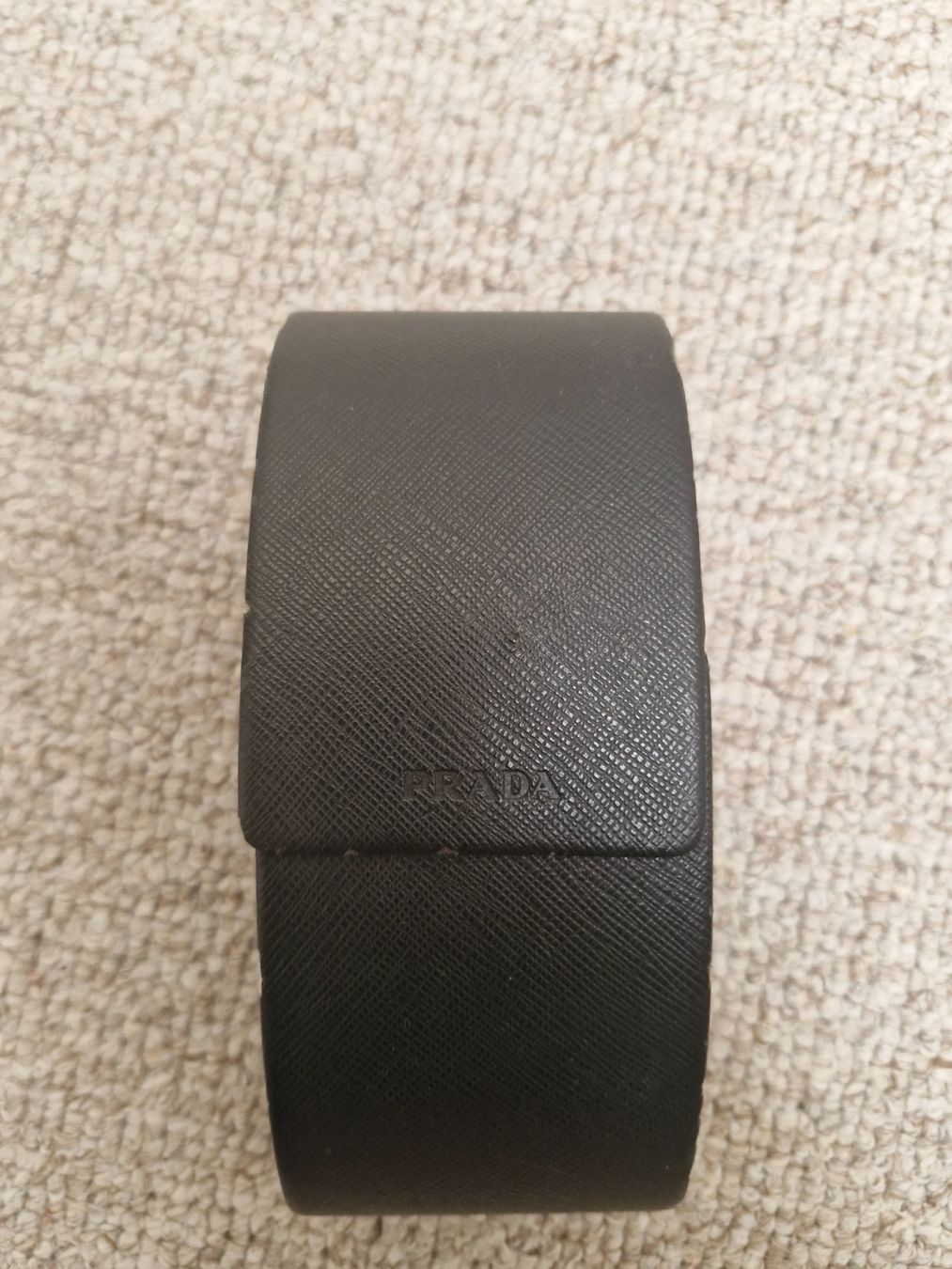 Prada Occhiali & Lenti: Braune Prada-Sonnenbrille mit Originaletui – Usato da Uster venduto da ann_cx25 3
