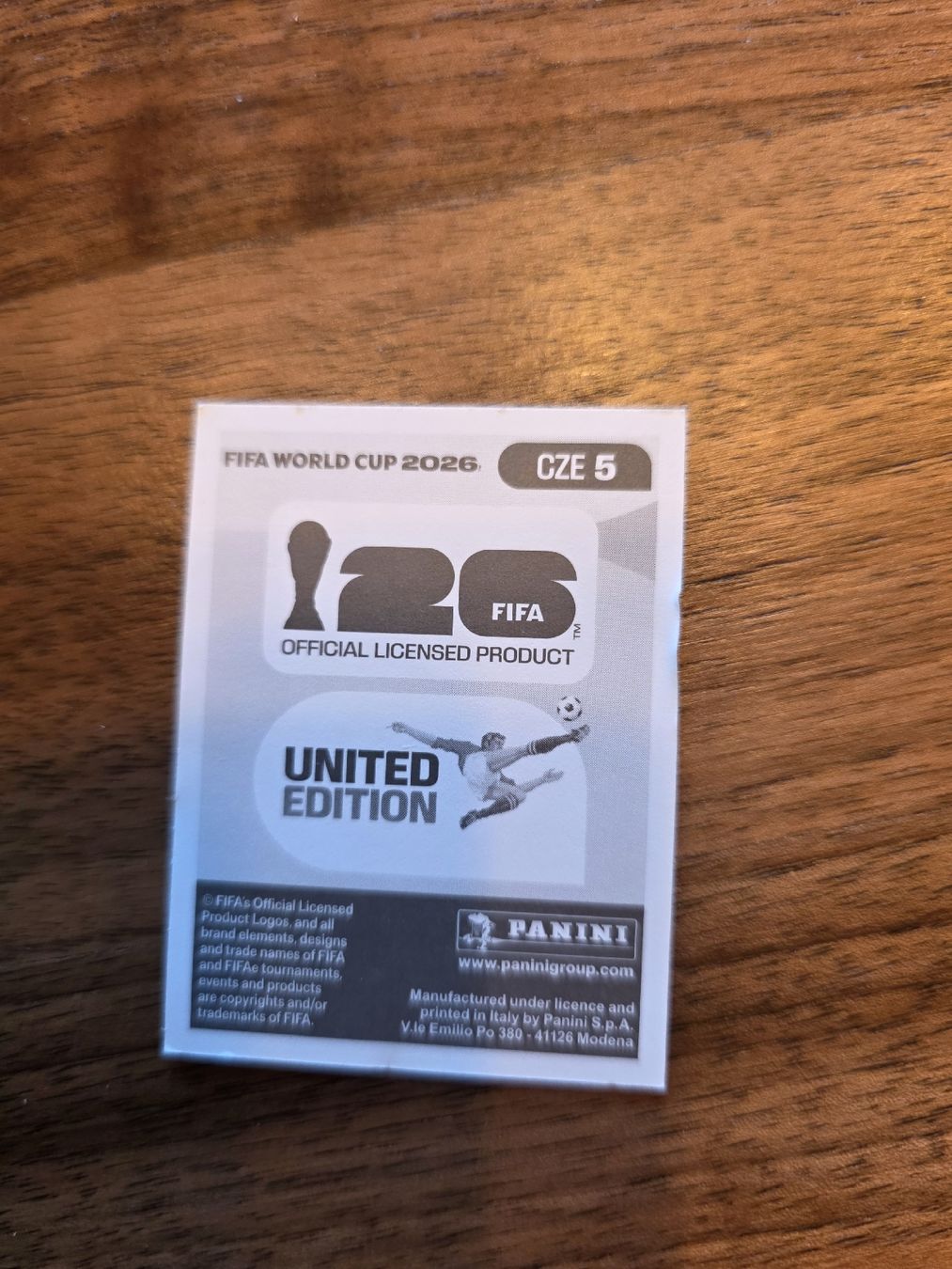 Panini Carte collezionabili: Panini WM 2026 CZE 5 Coufal – Nuovo (secondo la descrizione) da Romanshorn venduto da leeh78 1